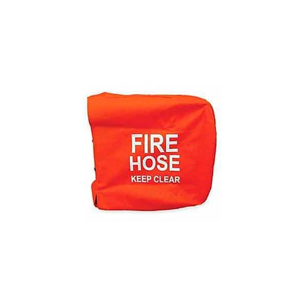 Fire Hose Reel Cover - 32 In. X 10 In. - Red Vinyl